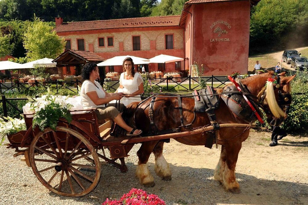 Agriturismo La.Ti.Mi.Da. Villa Cassine Esterno foto